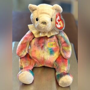 Ty Red and Pink June Birthday Bear